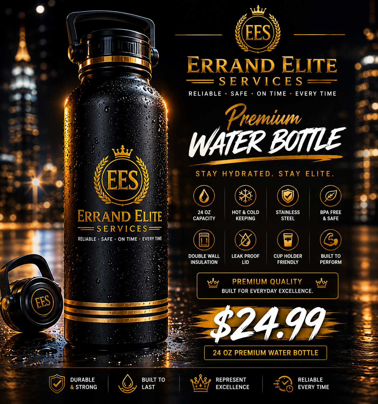 ERRAND ELITE WATER BOTTLE