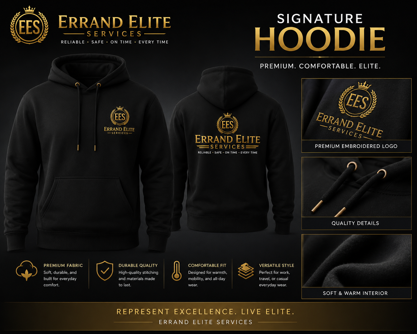 ERRANDELITE SIGNATURE HOODIE